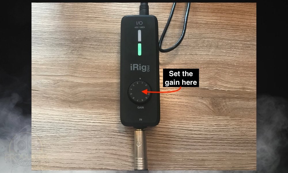 Setting The Gain - How to Set Up The iRig Pro I/O [iOS/macOS]