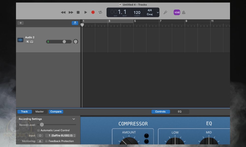 Opening an Audio Track - How to Connect An Audio Interface to A Mixer 