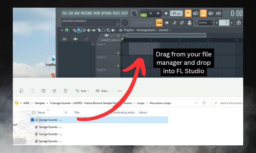 How to Speed Up Audio in FL Studio; Load Your Audio into The Project