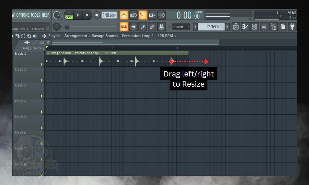 How to Speed Up Audio in FL Studio; Resize Your Audio