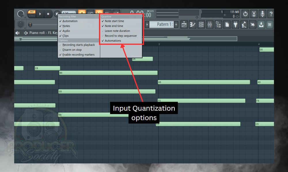 How to Quantize in FL Studio; Input quantization