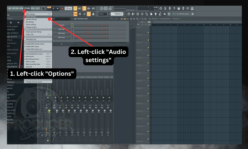 How to Connect the Scarlett 2i2 With PC/Android Device (EASY); Sound configuration; FL Studio Options