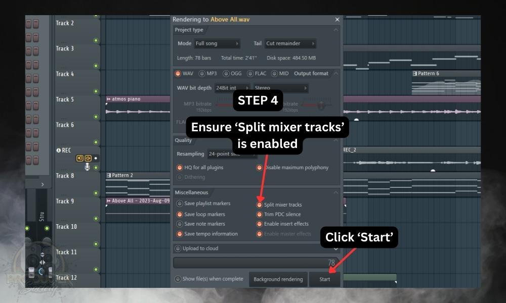 GarageBand vs FL Studio - What’s the Difference; how to export stems in fl studio. Step 4