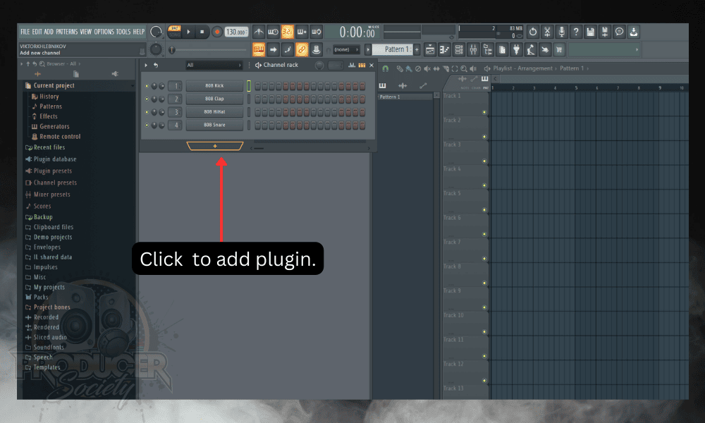 Adding Plugin - How to Make Ringtones with FL Studio [Step-By-Step]
