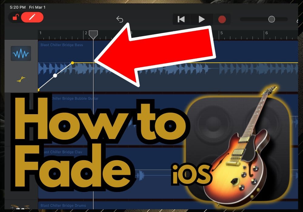 2) Switch On Fade Out - GarageBand iOS