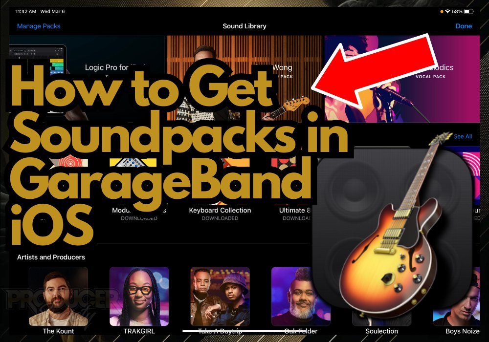 How to Get Soundpacks in GarageBand iOS