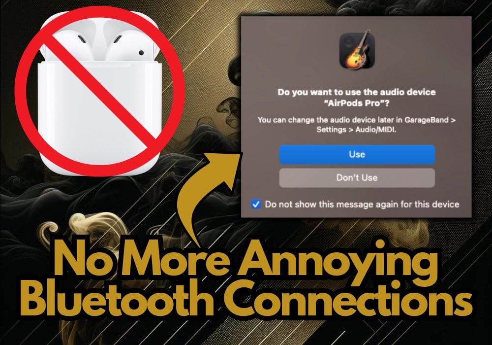 No More Annoying Bluetooth Connections